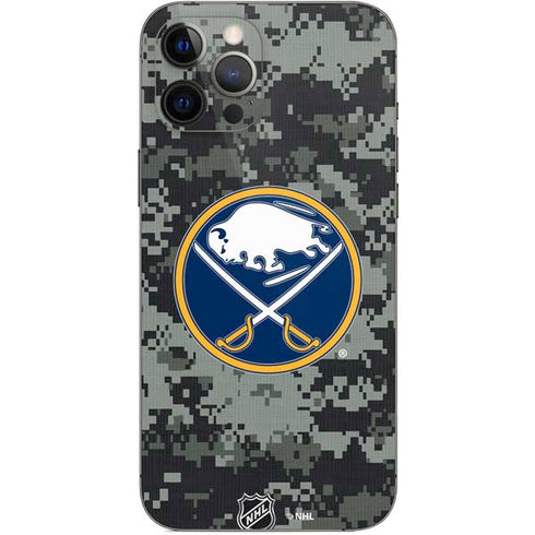 NHL Buffalo Sabres Camo iPhone 12 Pro Max Skin